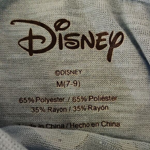 Disney Girl's Ohana Stitch Short Sleeve T-Shirt M(7-9) - Picture 2 of 3